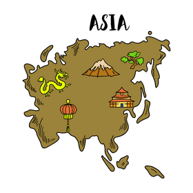 Map clipart
