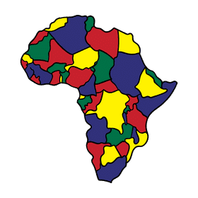 Africa Map clipart