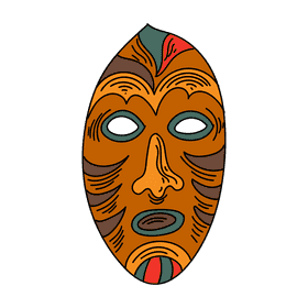 Africa Mask clipart