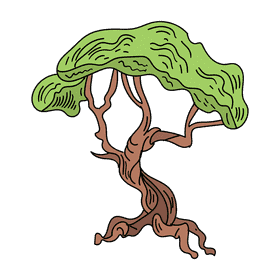 Africa Tree clipart
