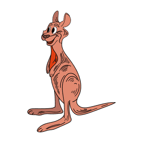Australia Kangaroo clipart