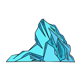 Antarctica Iceberg clipart