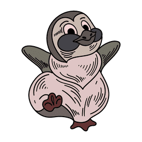 Antarctica Penguin clipart