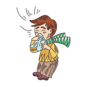 Sore throat clipart