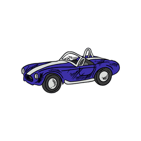 Vintage car clipart