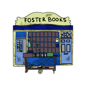 Grocery store Foster books clipart