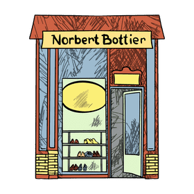 Grocery store Norbert bottier clipart