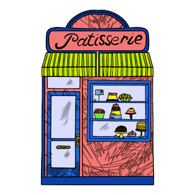 Grocery store Patisserie clipart