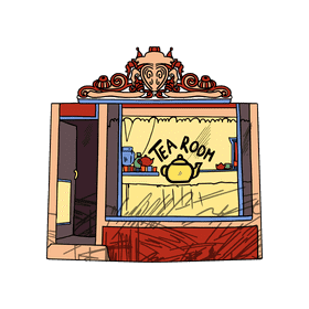 Grocery store Tea room clipart