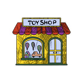 Grocery store Toy shop clipart