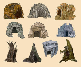 Cave vector