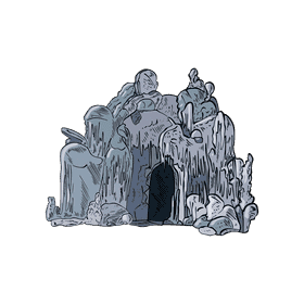 Cave clipart