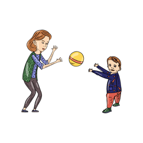 Babysitter clipart