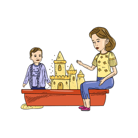 Babysitter clipart
