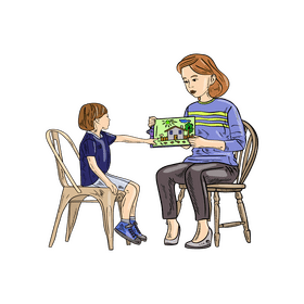 Babysitter clipart