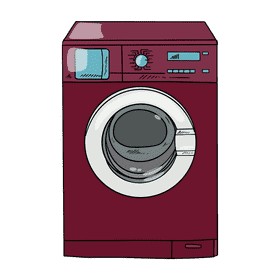 Washing machine clipart