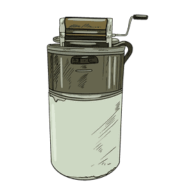 Washing machine clipart