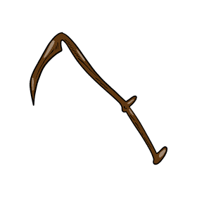 Scythe clipart