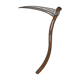 Scythe clipart