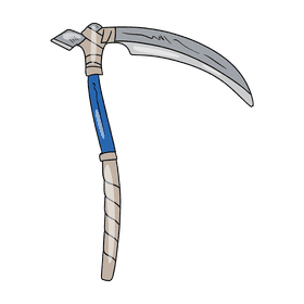 Scythe clipart