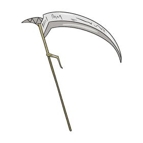 Scythe clipart