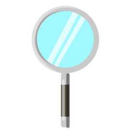 Magnifying glass clipart