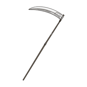Scythe clipart