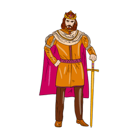 King clipart