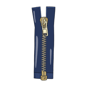 Zipper clipart