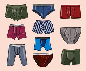 Briefs vector