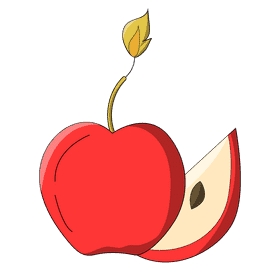 Happy birthday fruit clipart