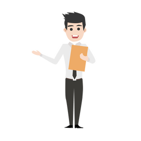 Salesman clipart