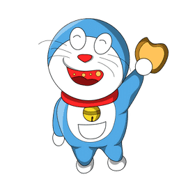 Doraemon dorayaki clipart