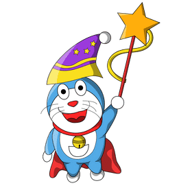 Doraemon magican clipart