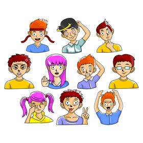 Emotion vector set vector