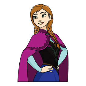 Frozen Anna clipart