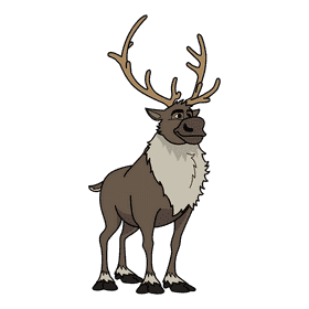 Frozen Sven clipart