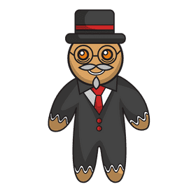 Gingerbread Grandfather clipart