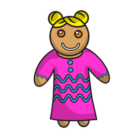 Gingerbread Mother clipart