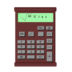 Calculator clipart