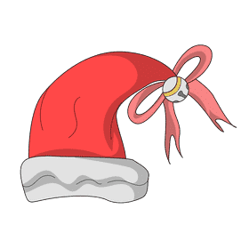 Jingle bells hat clipart