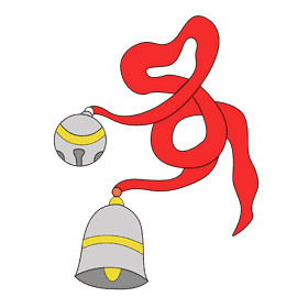 Jingle bells two side clipart