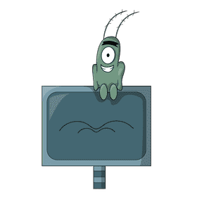 Plankton karen clipart
