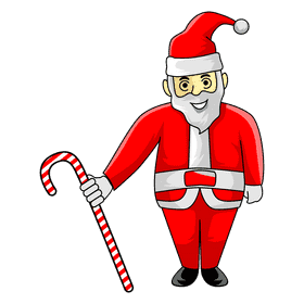 Santa claus sweet clipart