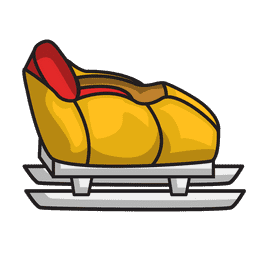 Sleigh Simple clipart