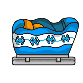 Sleigh Snow clipart