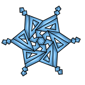 Snowflake clipart