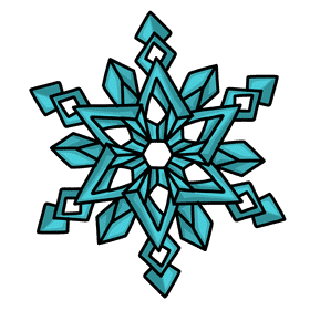 Snowflake clipart