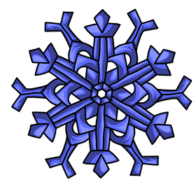 Snowflake clipart