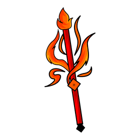 Wand fire clipart